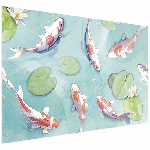  Plakat - Pond in Japan 90x60 Bez okvira Cene
