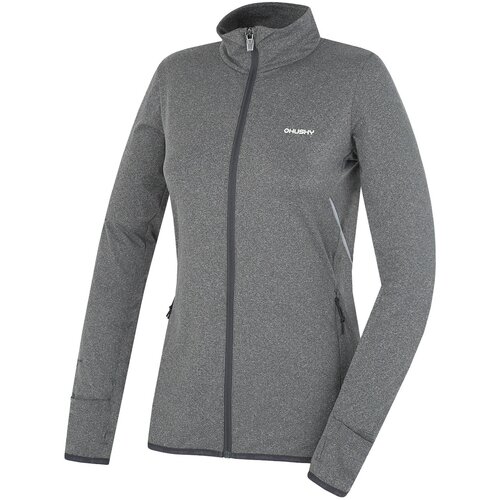 Husky Women's sweatshirt with zip Astel L tm. grey Slike