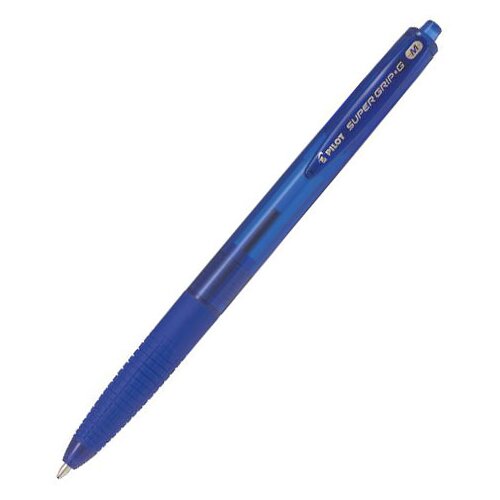 Pilot Kemični svinčnik Super Grip BPGG-8R-F-L, moder Slike
