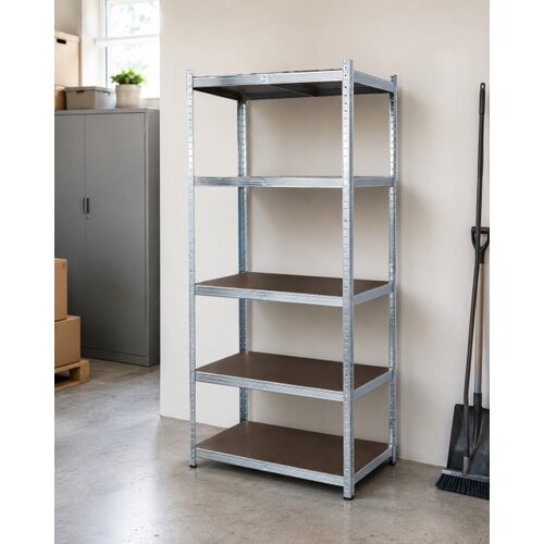Office Elegante metalna polica 180 &amp;times; 90 &amp;times; 40 cm - 5 nivoa Nosivost 875 kg ( OE-MS-1809040 ) Slike