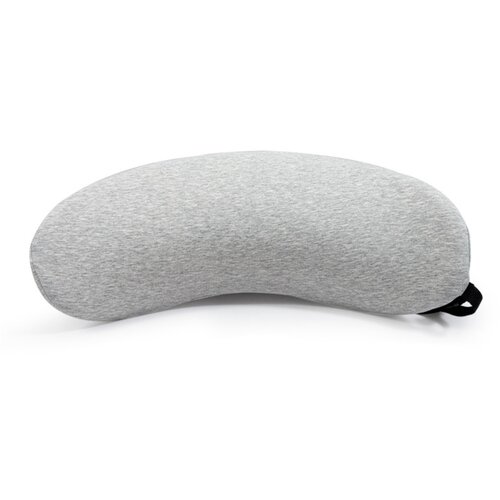 INF Polmesečasti spominski penasti ledveni vzglavnik, ergonomski 3D LightGrey, (5000327002) Slike