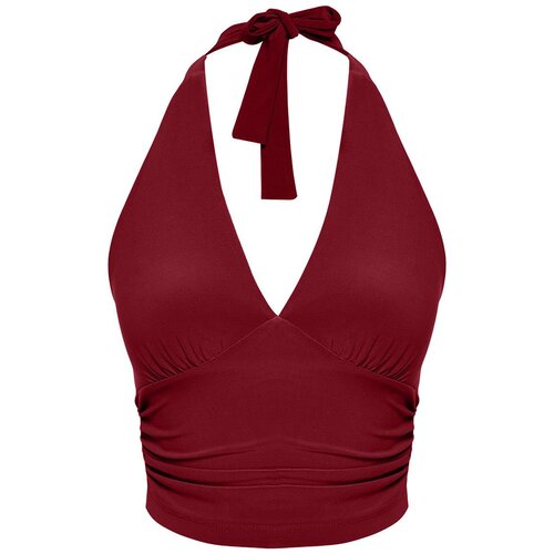 Trendyol Ženska bluza TWOSS24BZ00061, Bordo Cene