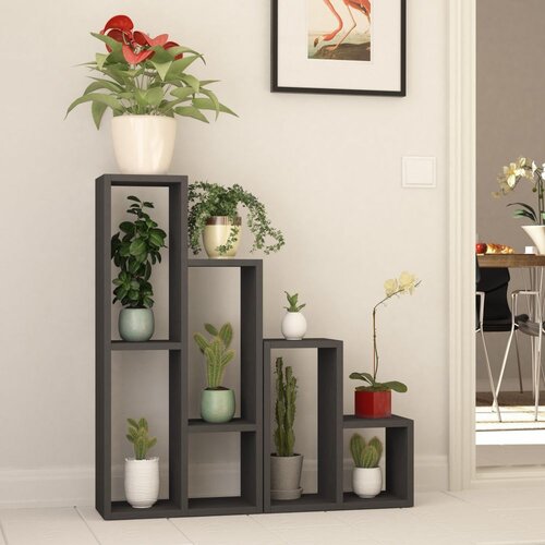 Woody Fashion polica za knjige sule anthracite Slike