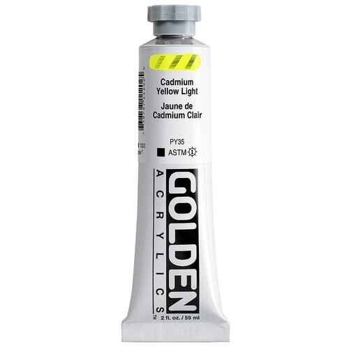  GOLDEN Heavi Bodi Akrilna boja 148 ml | 1120 cadmium light yellow Slike
