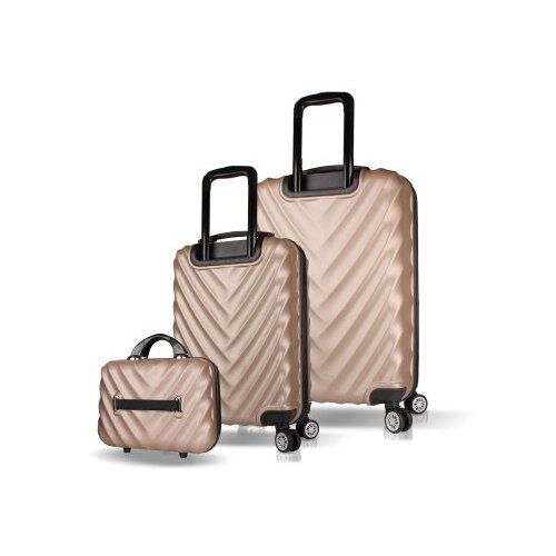Zoozie Bags set kofera 7507, 3 dijela, crni Cene