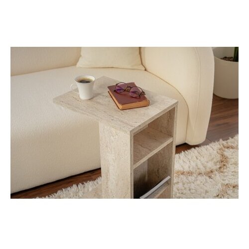 Hanah home Club sto Filinta, 30x63x40 cm, krem Slike