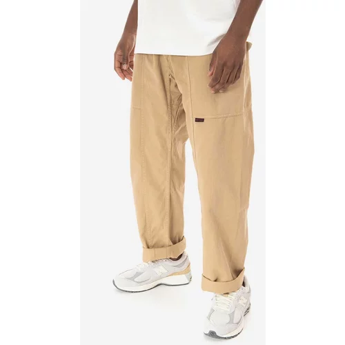 Gramicci Pamučne hlače Gadget Pant boja: smeđa, ravni kroj, G105.OGT-brown