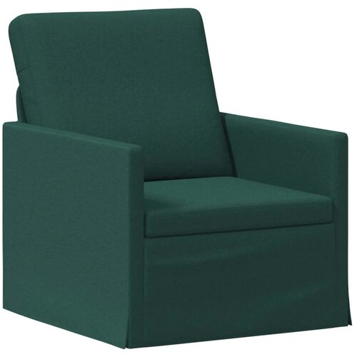  Set sofe 2 pcs Tamnozelena Tkanina - Tamnozelena 1-sjedalo + 2-sjedalo (120 cm) Slike