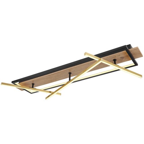 Globo LED stropna svjetiljka Beatrix (48 W, Topla bijela, Crna, D x Š x V: 1.000 x 605 x 115 mm) Cijene