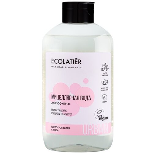 ECOLATIER Urban - Micelarna voda sa skidanje šminke ORHIDEJA & RUŽA 600ml Cijene
