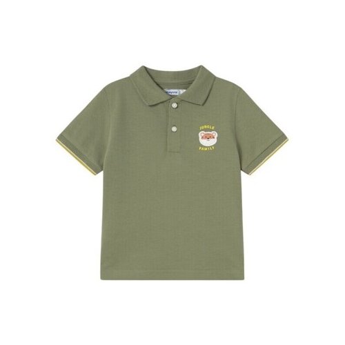 Mayoral polo majica s kratkimi rokavi sage Slike