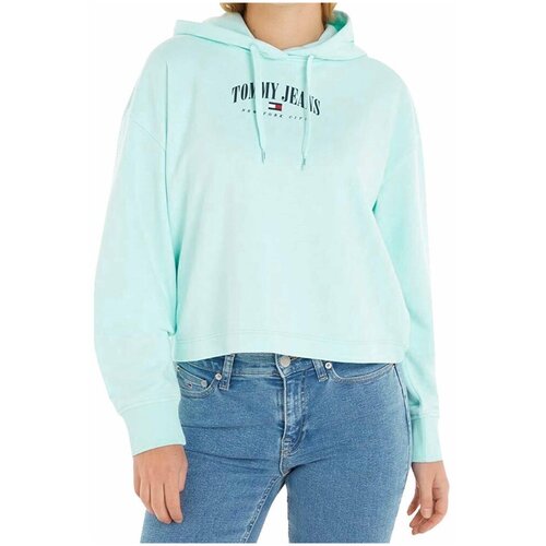 Tommy Hilfiger Puloverji Tommy Jeans Hoodie Zelena Cene