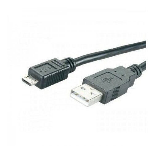 Mediarange Kabl USB-MicroUSB 1.2m black MRCS138 ( KABMR138/Z ) Slike