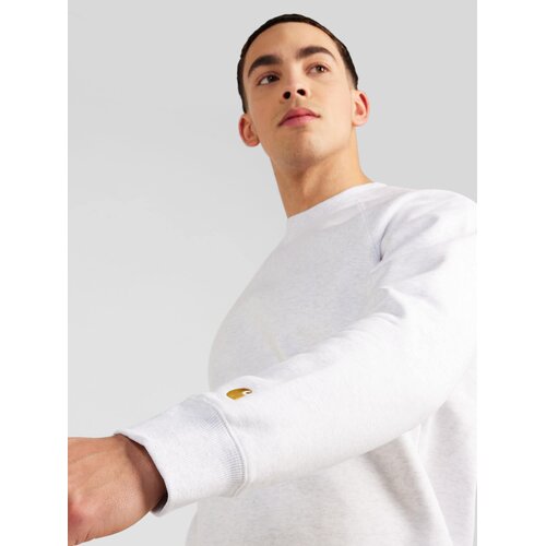 Carhartt WIP Sweater majica &amp;#039;Chase&amp;#039; zlatno žuta / svijetlosiva Slike