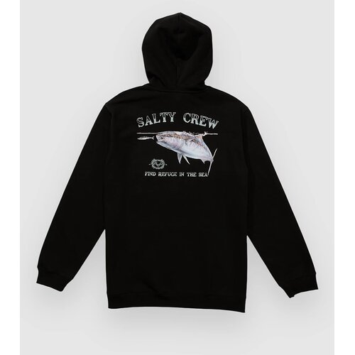 Salty Crew Surface Pulover s kapuco black Slike