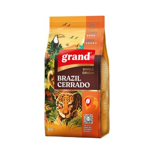 Grand single origin brazil cerrado mlevena kafa 175g Slike
