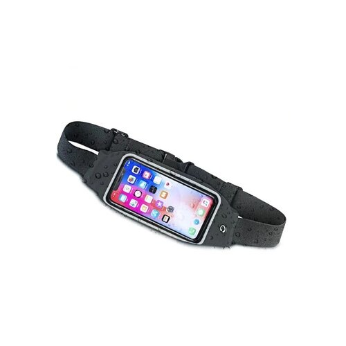 Univerzalna športna torbica BELT za mobilne telefone 158x85mm - črna Cene