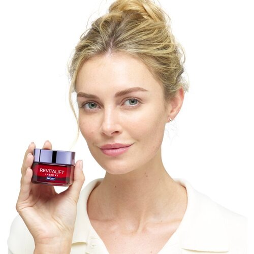 L&amp;acute;Or&amp;eacute;al Paris Revitalift Laser X3 nočna regeneracijska krema proti staranju kože 50 ml Slike