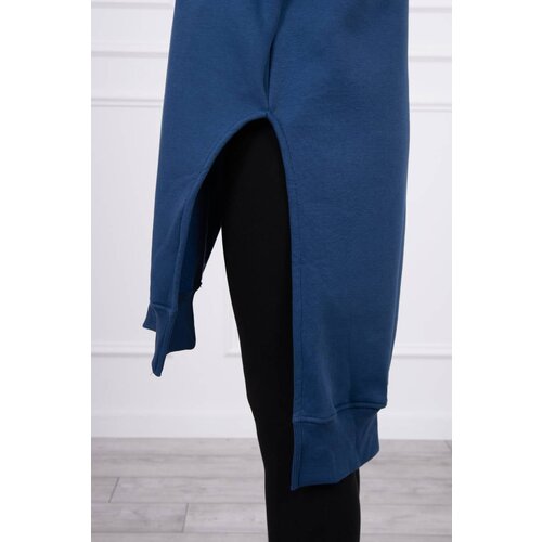 Kesi Insulated sweatshirt with slits on the sides jeans Slike