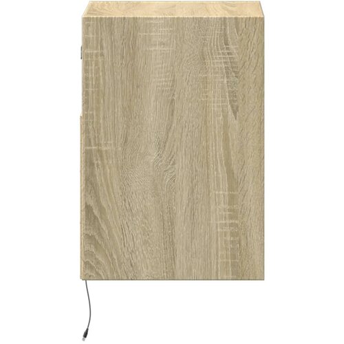  Zidni TV ormarić LED boja hrasta sonome 41x31x45 cm Slike