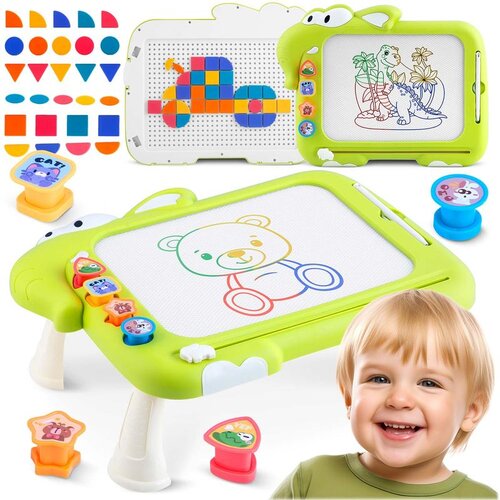 Ricokids RK-823 magnetska ploča za slaganje s tangramom za djecu Slike