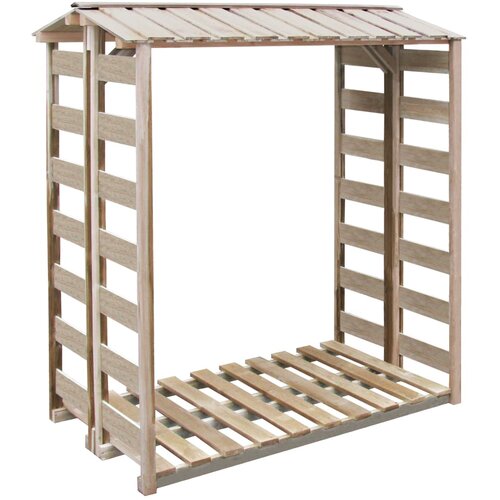  Lopa za shranjevanje drv 150x90x176 cm impregnirana borovina Cene