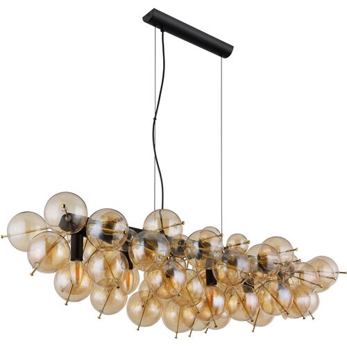 Globo 15633H1A - Luster na sajli UDO 6xE14/25W/230V zlatna Slike