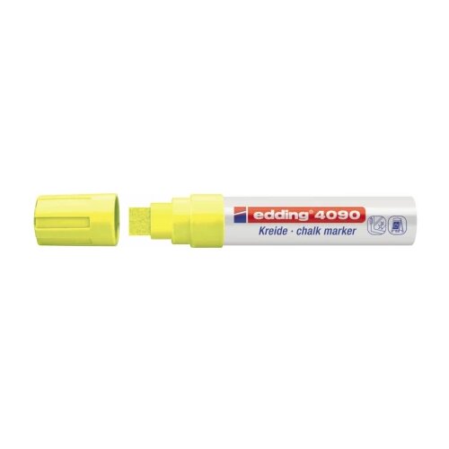 Edding Marker za staklo CHALK MARKER E-4090 4-15mm žuta 08M4090G Slike
