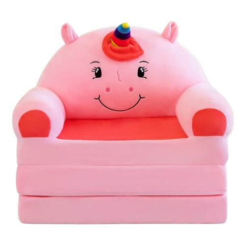BABYLINE Foteljica za decu Jednorog B05, Roze Slike