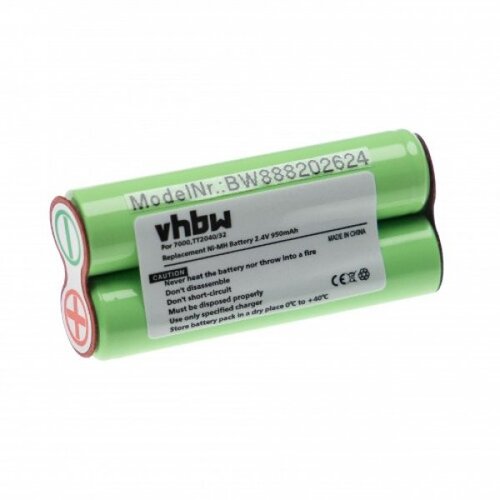 VHBW Baterija za Philips BodyGroom 3000 / 5000 / 7000, 950 mAh Slike