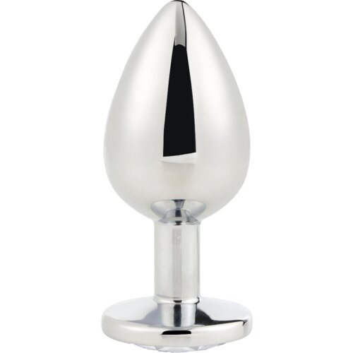 DREAMTOYS analni čep gleaming love silver large Slike