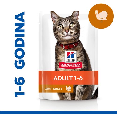 Hill’s Hill’s Science Plan Cat Adult Ćuretina 85g Cene