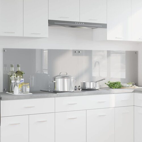  Kuhinjski zid 2 pcs Svijetlo siva 100 x 50 cm Cijene
