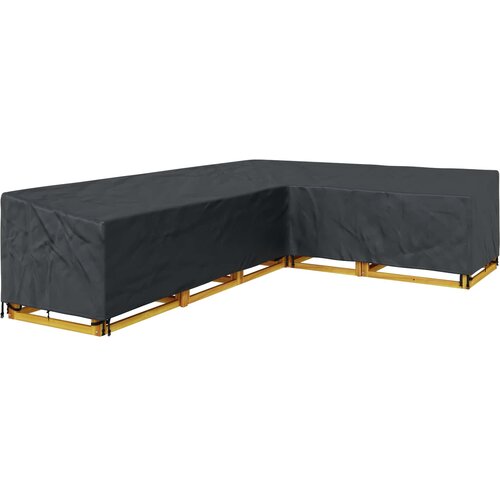  Pokrov za namje&amp;scaron;taj Crna 355 x 275 x 80 cm 420D Oxford tkanina Slike