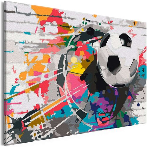  Slika za samostalno slikanje - Colourful Ball 60x40 Slike