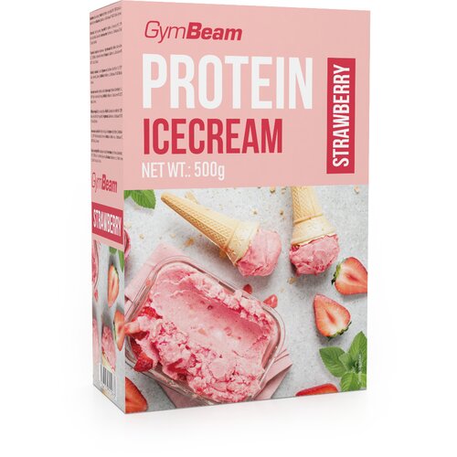 GymBeam proteinski sladoled 500 g vanila Slike