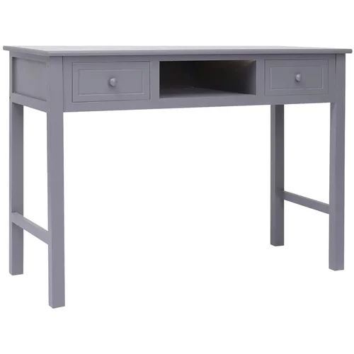  Pisalna miza siva 108x45x76 cm trles pavlovnije
