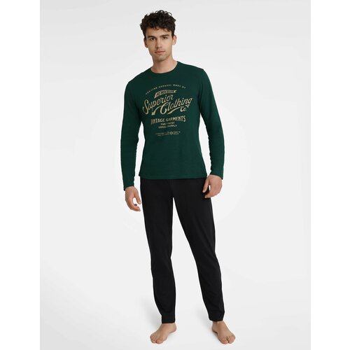 Henderson Imress pyjamas 40952-79X dark green-black dark green-black Cene