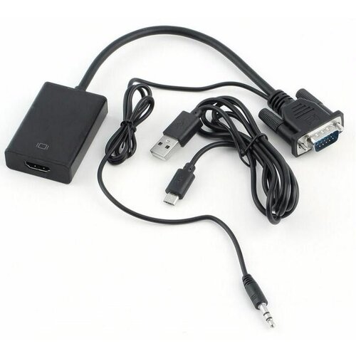 Konvertor VGA na HDMI + audio V2H Cene