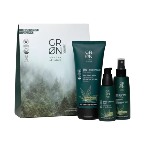 GRN [GRÜN] gift set shades of nature trio – for men