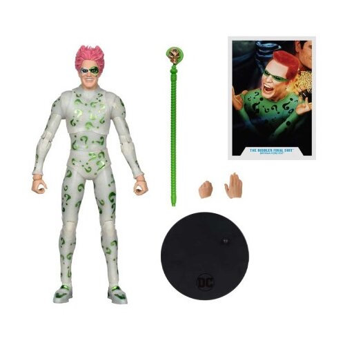 Mcfarlane Toys DC Multiverse - Riddler (Final Suit) (Batman Forever) (Chase) 7\" Action Figure Cene