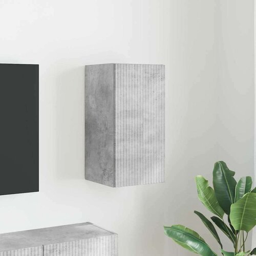 TV stenska omara Beton 30 x 31 x 60 cm Konstruiran les, (5000092194) Cene