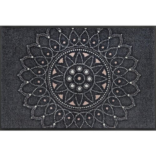 Wash+dry PREDPRAŽNIK Purnima 50/75 cm potiskano antracit, bež Slike