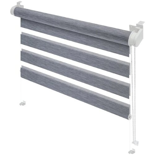 Gardinia siv zatemnitveni rolo 97x150 cm zebra natur &amp;ndash; Slike