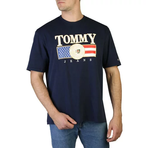 Tommy Hilfiger Majice s kratkimi rokavi - dm0dm15660 Modra