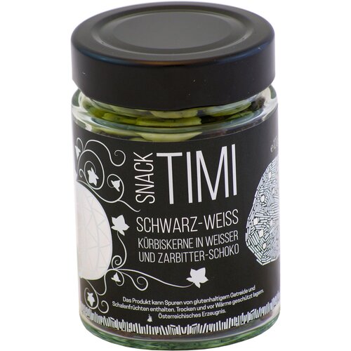 TIMI BIO me&scaron;anica bučnih semen v beli in črni čokoladi - 120 g Cene