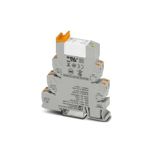  Relejni modul 1 St. Phoenix Contact PLC-RPT- 72UC/21-21/RW Nazivni napon: 72 V/DC Prebacivanje struje (maks.): 6 A 2 prebacivanj Slike