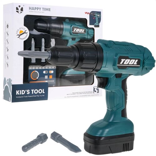 Interaktivna bu&amp;scaron;ilica/odvijač Inlea4Fun KIDS TOOL - Zelena Slike