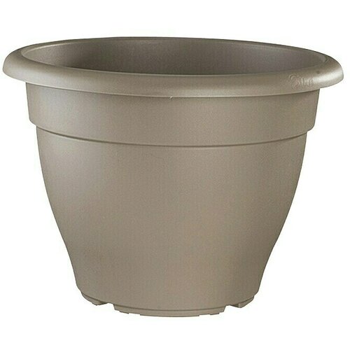 ELHO Tegla za cvijeće Torino Campana (Vanjska dimenzija (&amp;oslash; x V): 25 x 18 cm, Plastika, Taupe) Slike