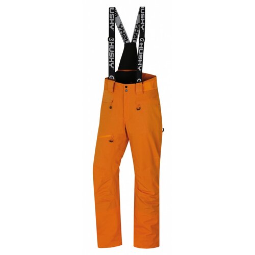 Husky Men's pants GILEP M crna | narandžasta Slike